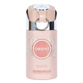 Pink geparfumeerde deodorant Orient met zilveren ring op de dop